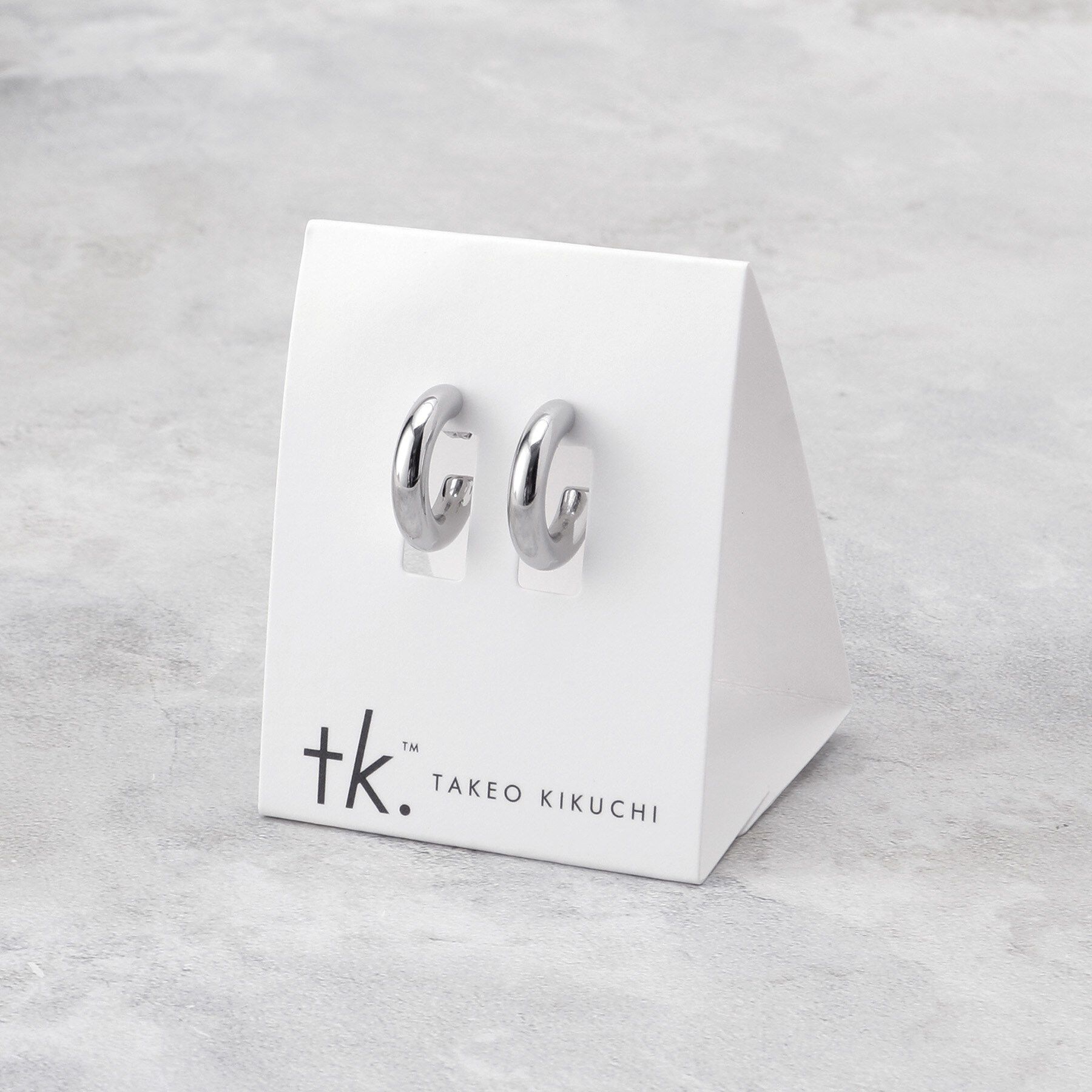 tk.TAKEO KIKUCHI「【ステンレス】フープピアス」|ピアス|