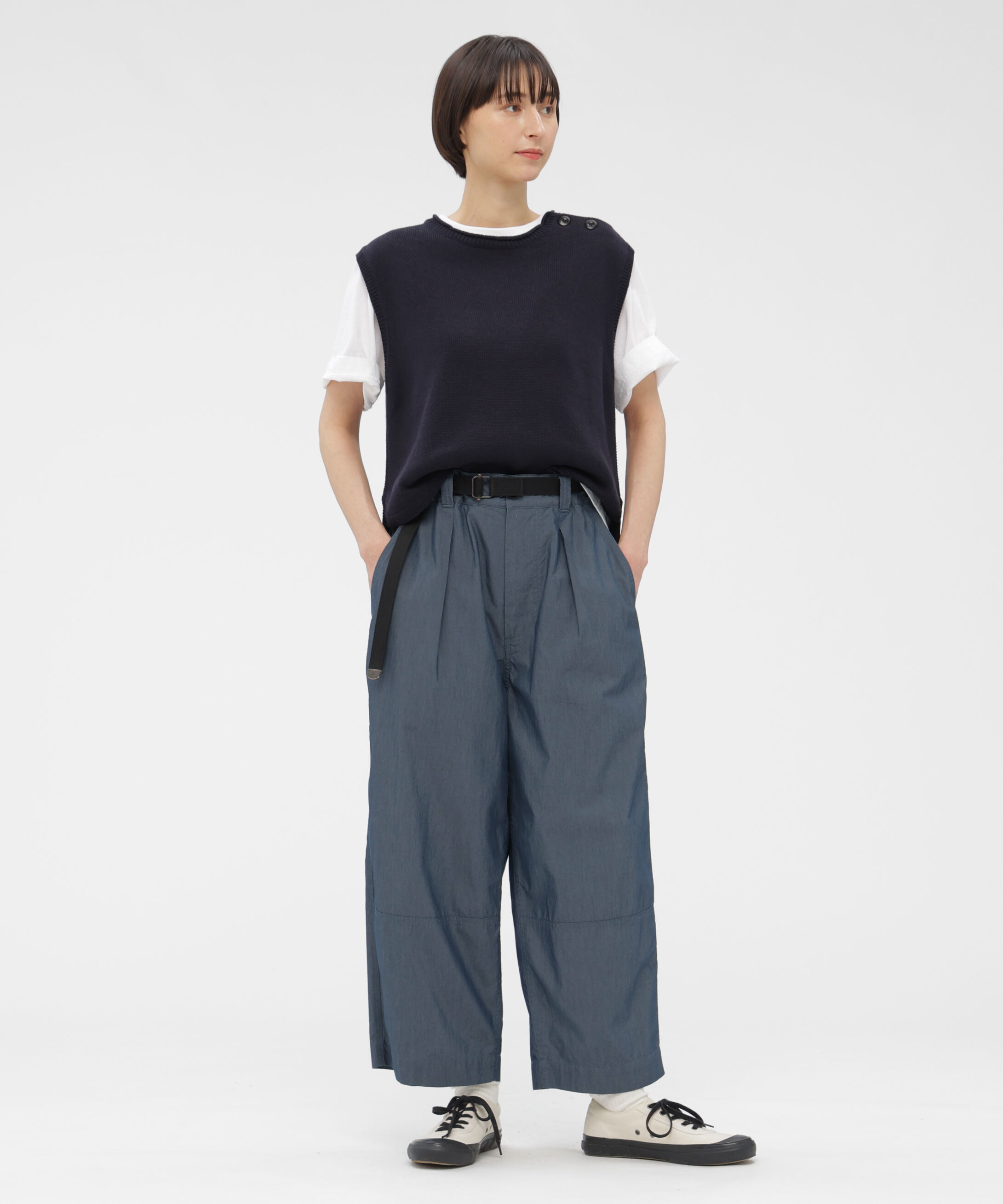 MHL.「RAW SLUB COTTON JERSEY TOP」|Tシャツ・カットソー|