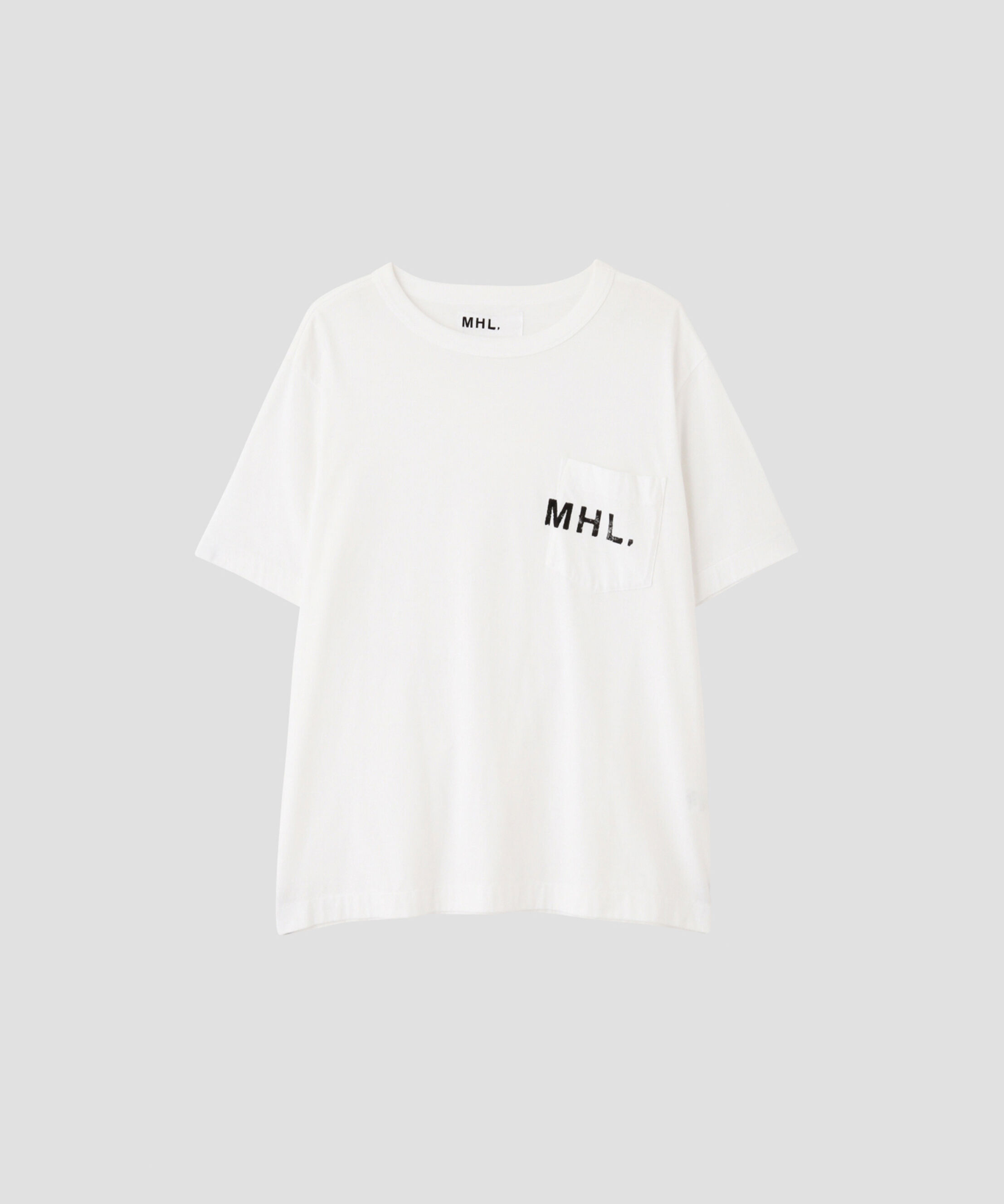 MHL.「PRINTED COTTON JERSEY TOP」|Tシャツ・カットソー|