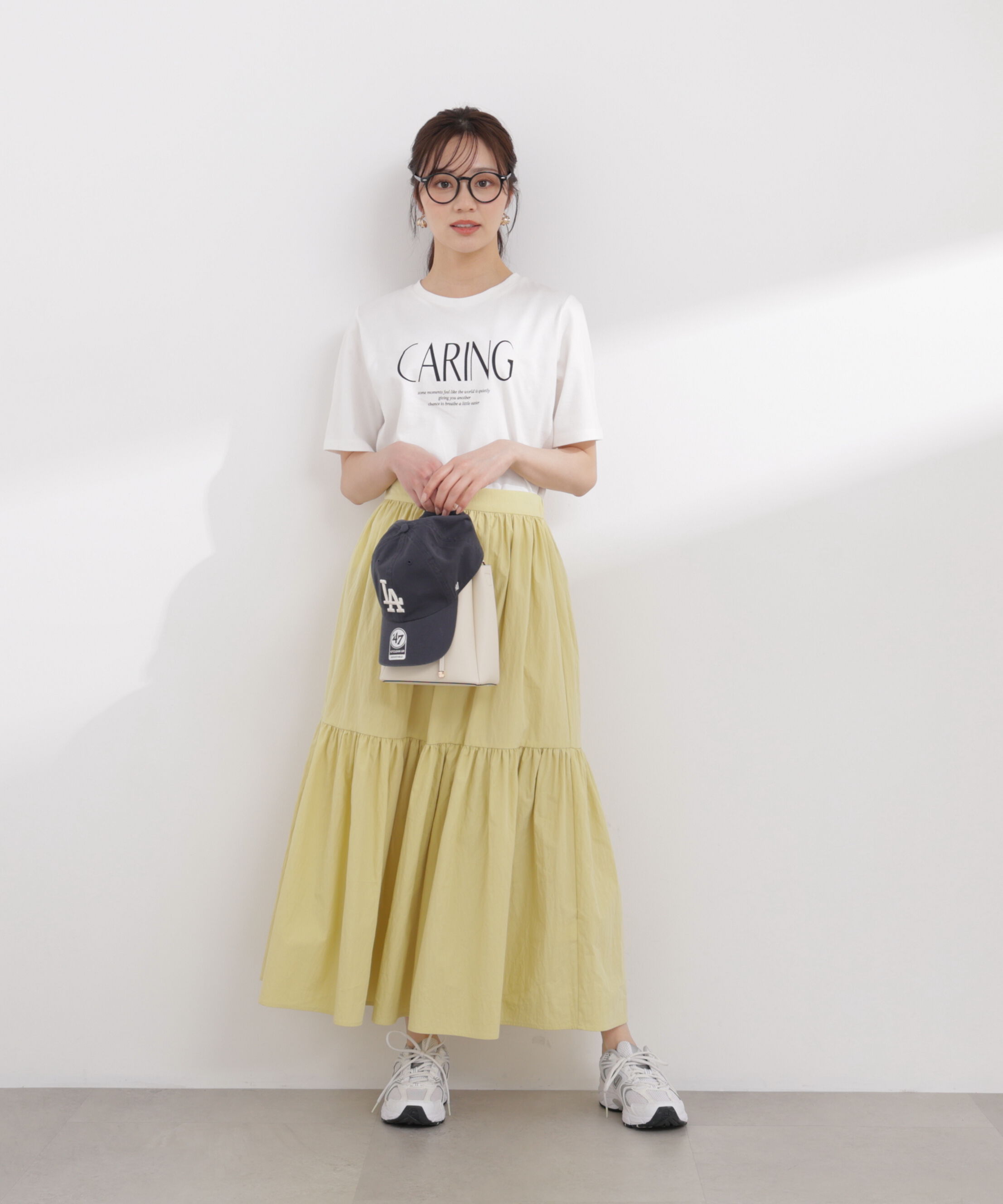 PROPORTION BODY DRESSING「タフタギャザースカート 26SS」|スカート|