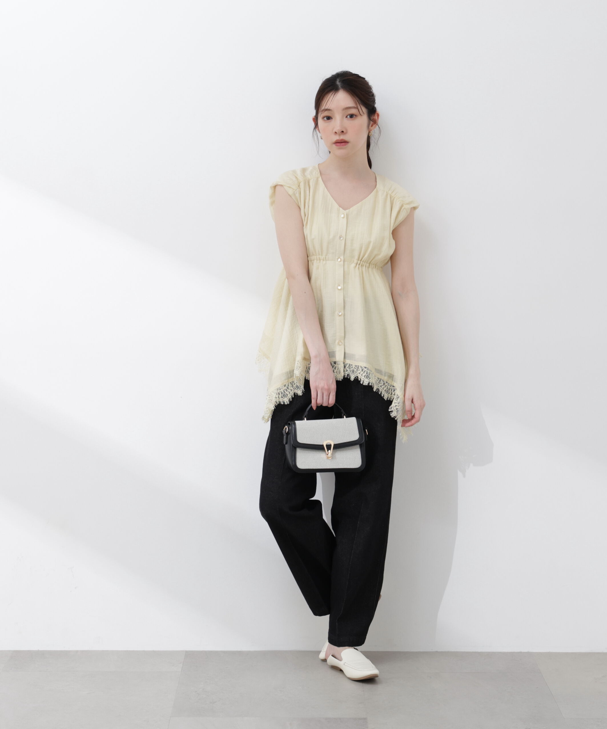 PROPORTION BODY DRESSING「ワイドフレアスラックスパンツ 26SS」|その他|