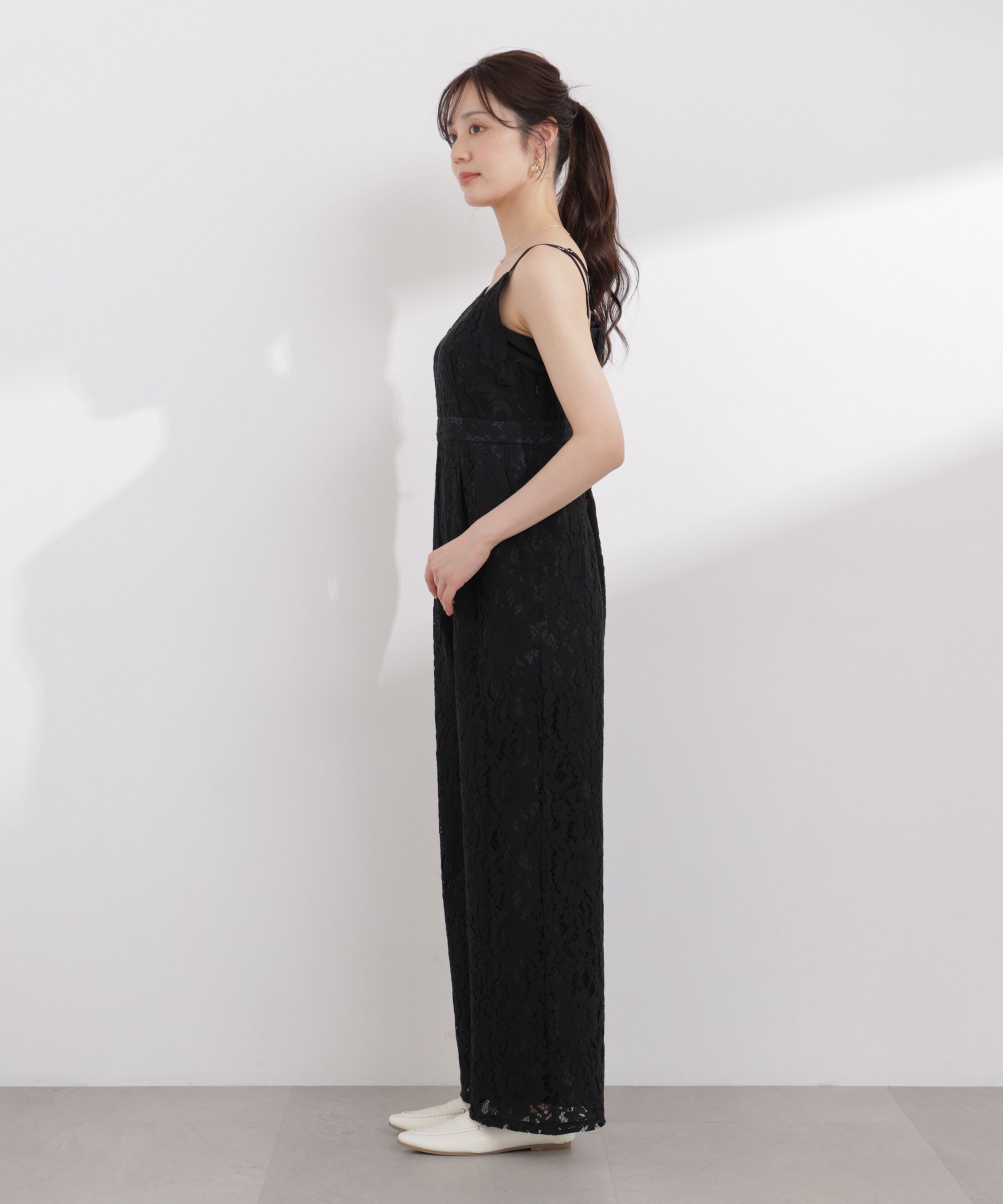 PROPORTION BODY DRESSING「〈EDIT COLOGNE〉レースオールインワン 26SS」|ワンピース|