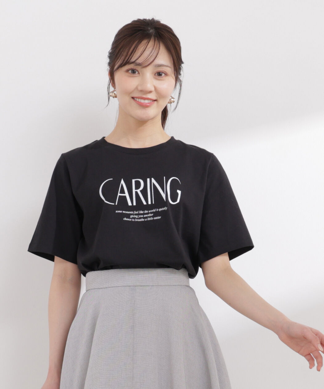 PROPORTION BODY DRESSING「〈a/mie〉グラフィックTシャツ 26SS」|Tシャツ・カットソー|