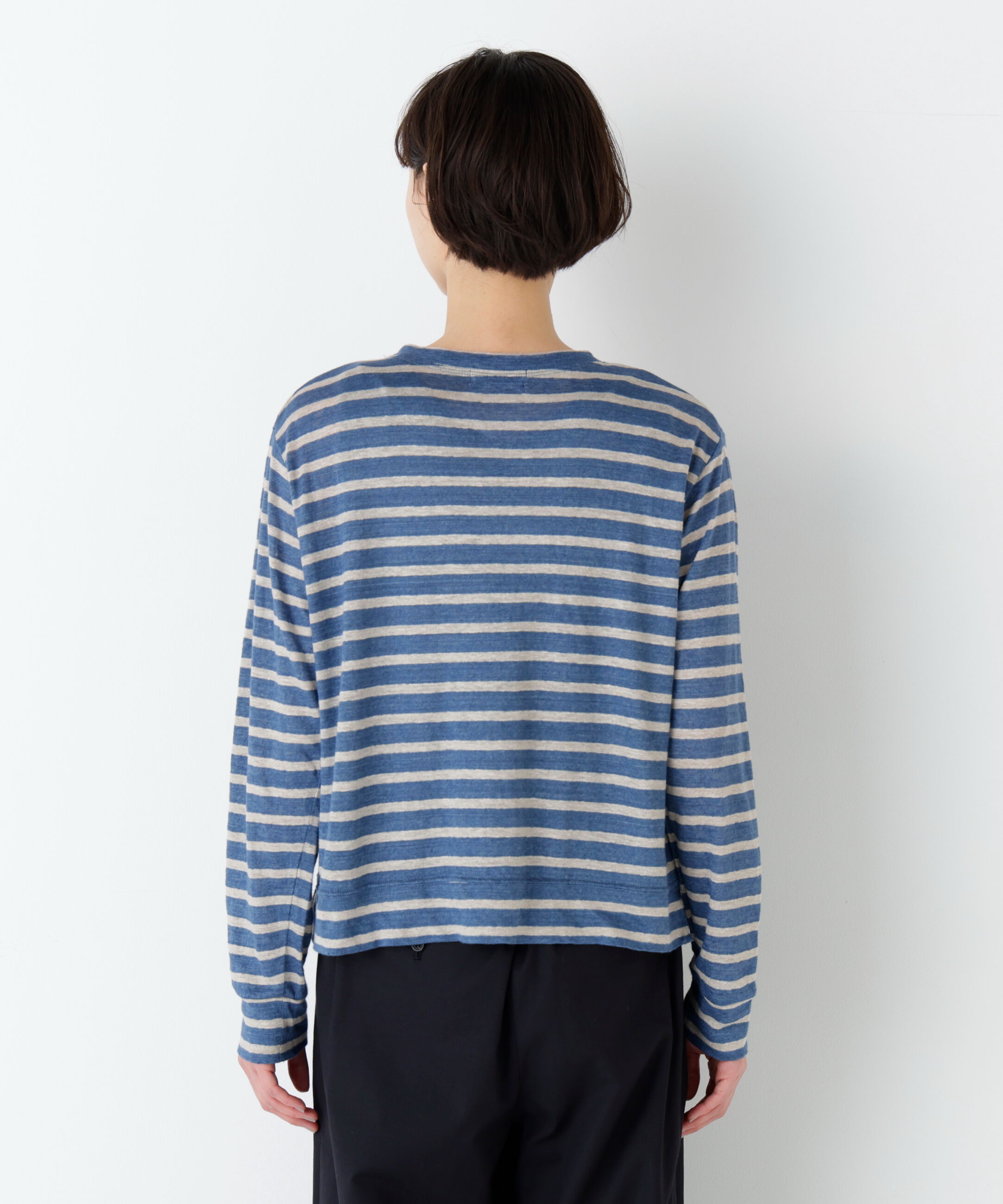  「《洗える / リネン100%》リネン天竺カーディガン」|Tシャツ・カットソー|