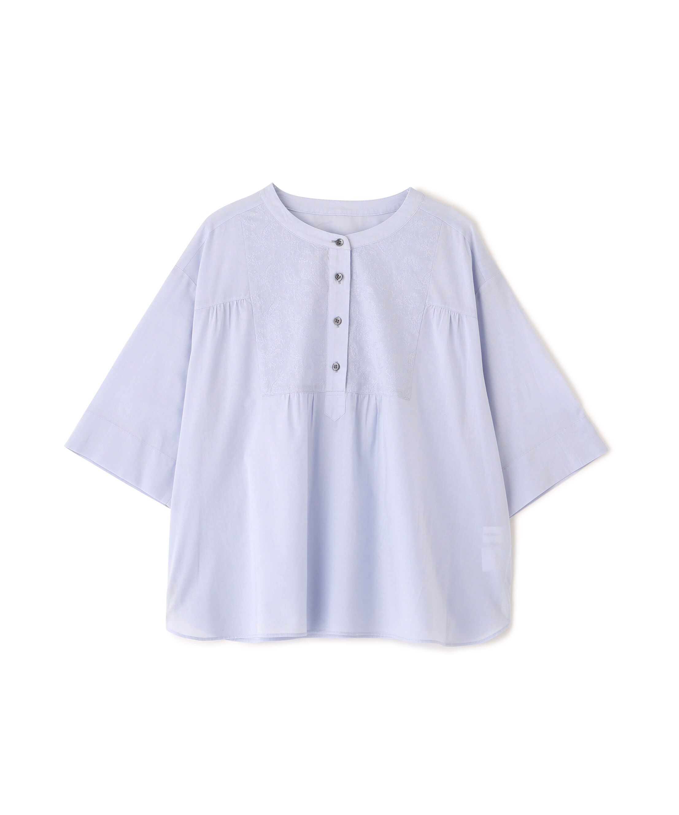  「◆《洗える / Good Price》 エンブロイダリードッキングブラウス」|シャツ・ブラウス|