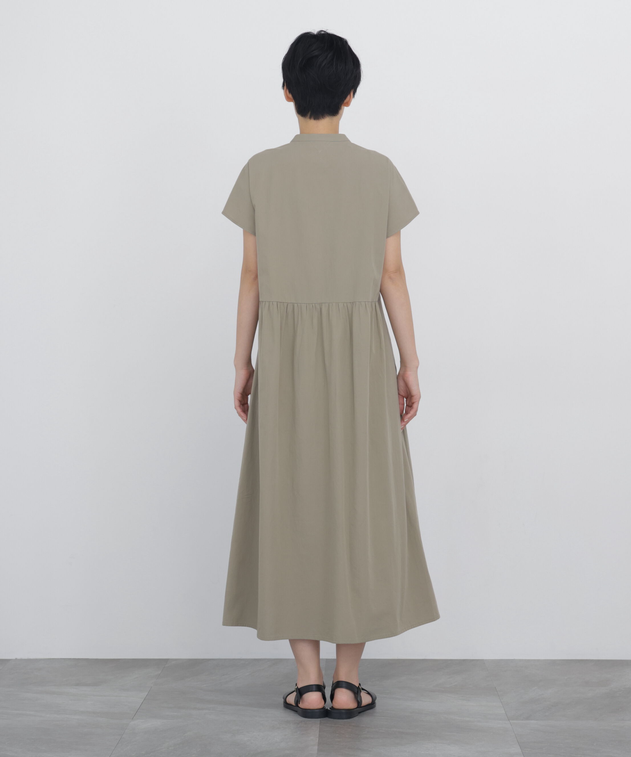  「◆《オーガニックコットン混 / 洗える》 はしごレースワンピース」|ワンピース|