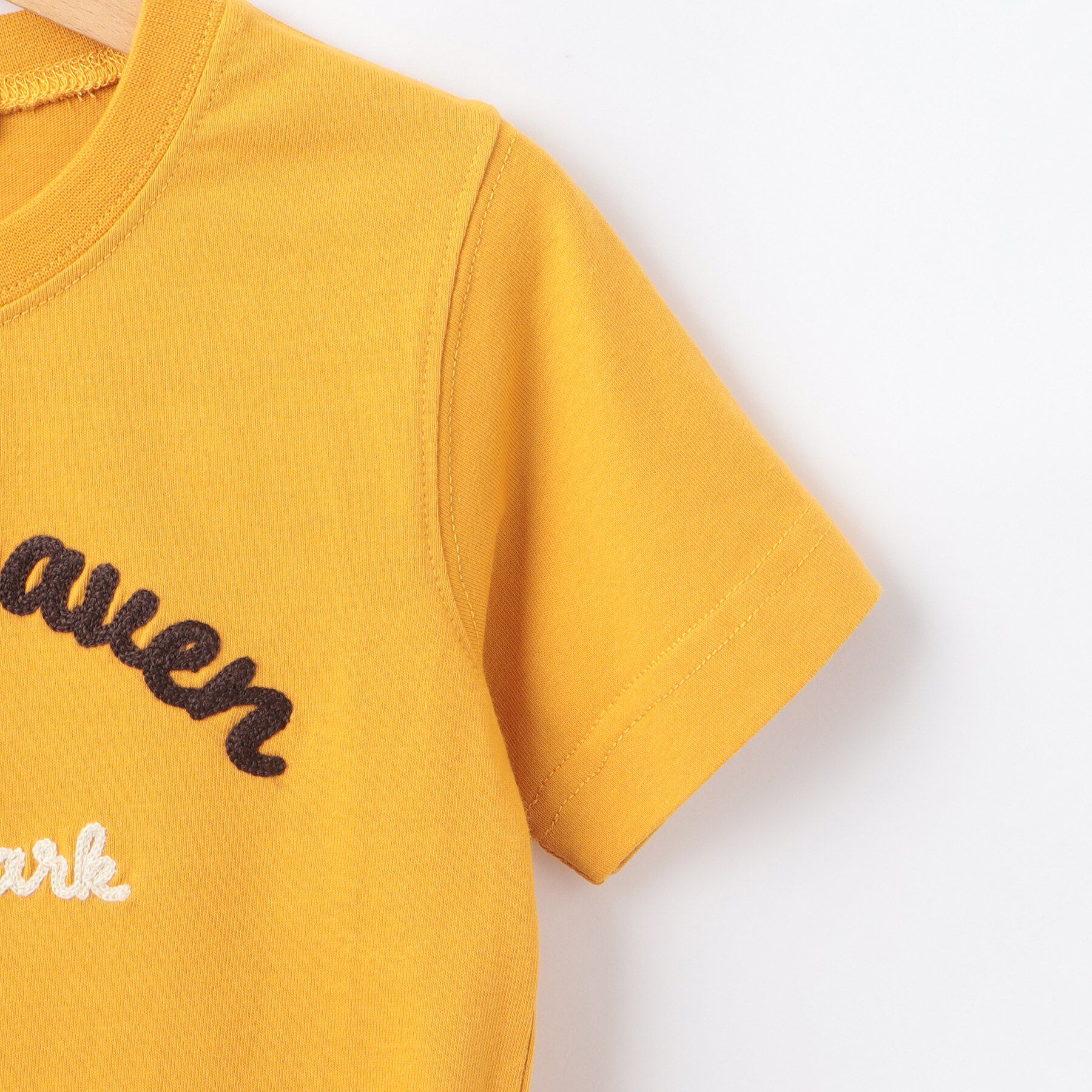 Dessin「【リンクコーデ可/洗える】オーガニックコットンロゴTシャツ」|Tシャツ・カットソー|
