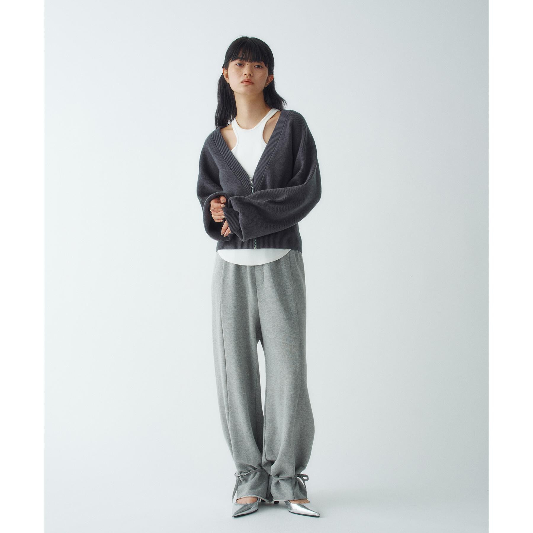 CODE A「【Re】【Cup-in】design cut tank」|キャミソール|