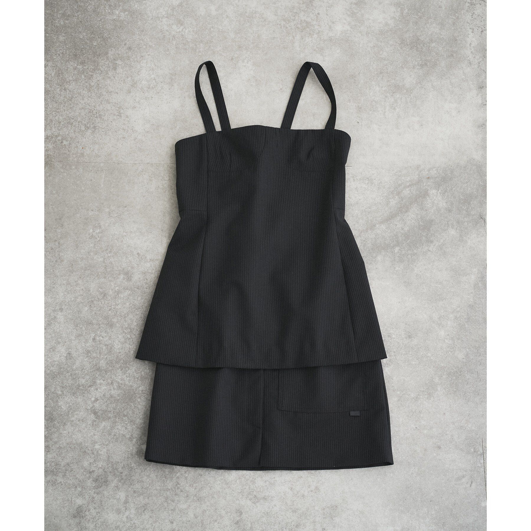 CODE A「corset stripe camisole」|キャミソール|