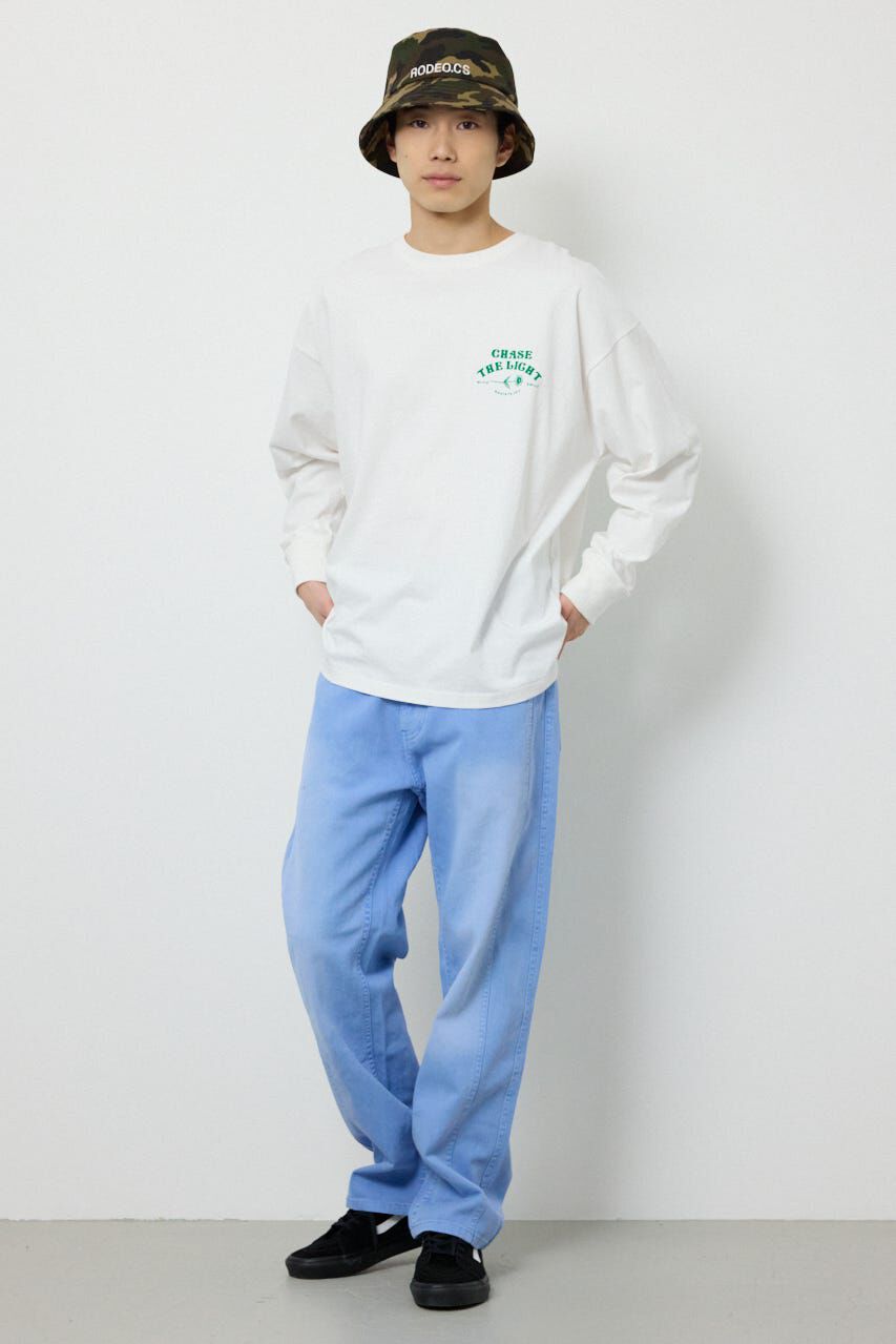 RODEO CROWNS「サークルフラワー長袖Tシャツ」|Tシャツ・カットソー|