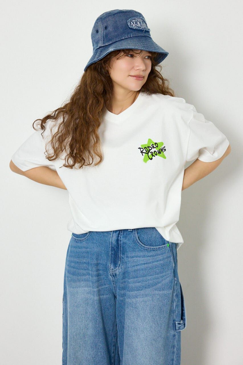 RODEO CROWNS「Cool Graffiti Logo Tシャツ」|Tシャツ・カットソー|