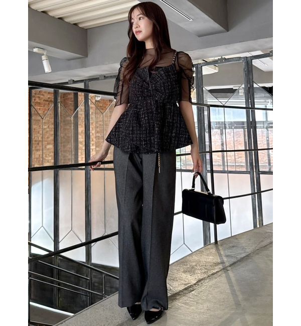dazzlin「バリエーションワイドパンツ」|その他|