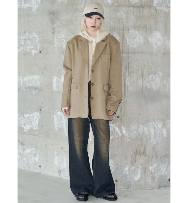 EMODA「【VEQUM】RIM WIDE JEANS」|デニム|