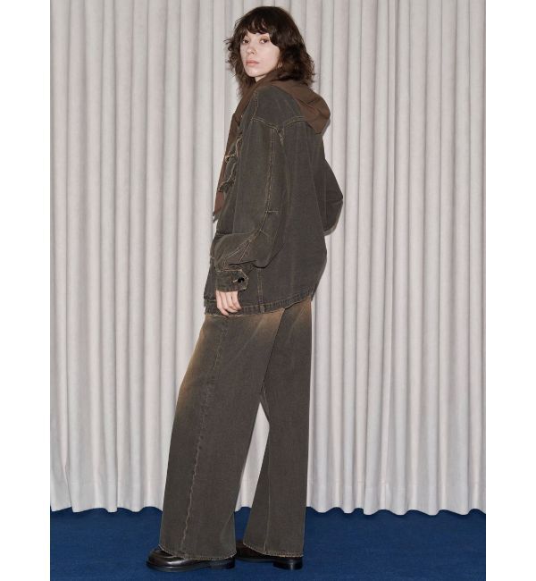 EMODA「【VEQUM】RIM WIDE JEANS」|デニム|