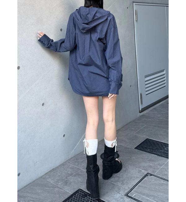 EMODA「ワイドボディフーディシャツ」|シャツ・ブラウス|