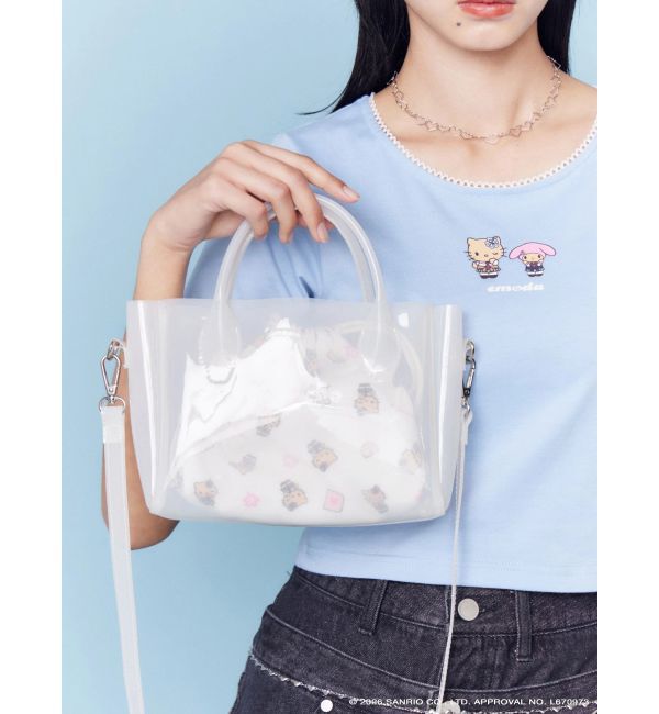 EMODA「【日焼けHello Kitty&times;EMODA】CLEAR SHOULDER BAG」|ハンドバッグ|
