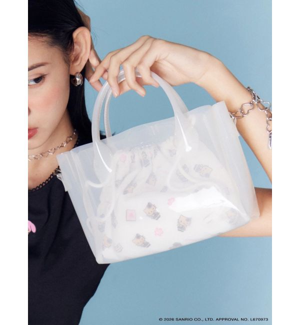 EMODA「【日焼けHello Kitty&times;EMODA】CLEAR SHOULDER BAG」|ハンドバッグ|