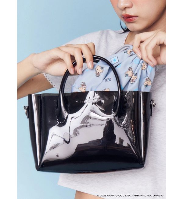 EMODA「【日焼けHello Kitty&times;EMODA】CLEAR SHOULDER BAG」|ハンドバッグ|