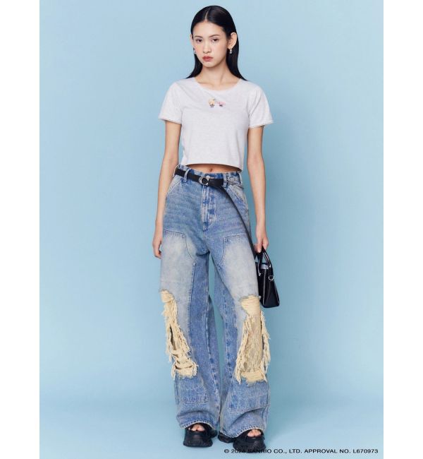 EMODA「【日焼けHello Kitty&times;EMODA】CLEAR SHOULDER BAG」|ハンドバッグ|