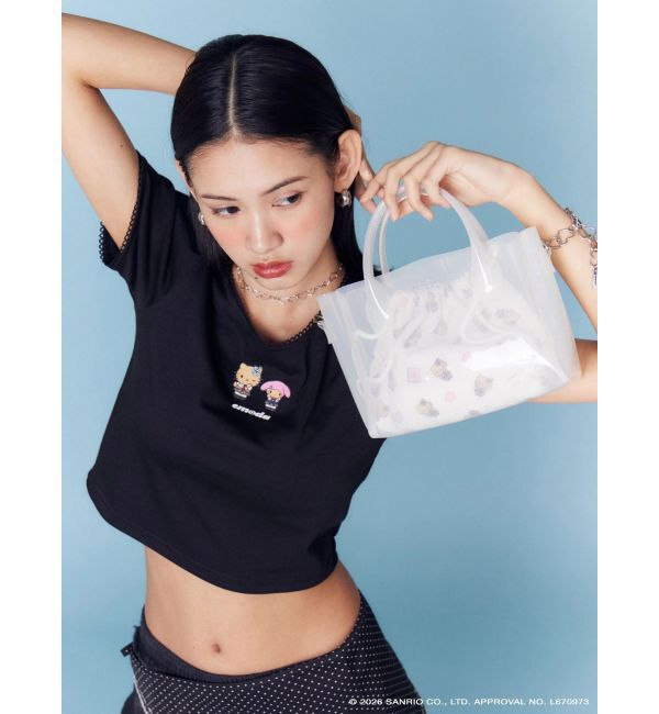 EMODA「【日焼けHello Kitty&times;EMODA】CLEAR SHOULDER BAG」|ハンドバッグ|