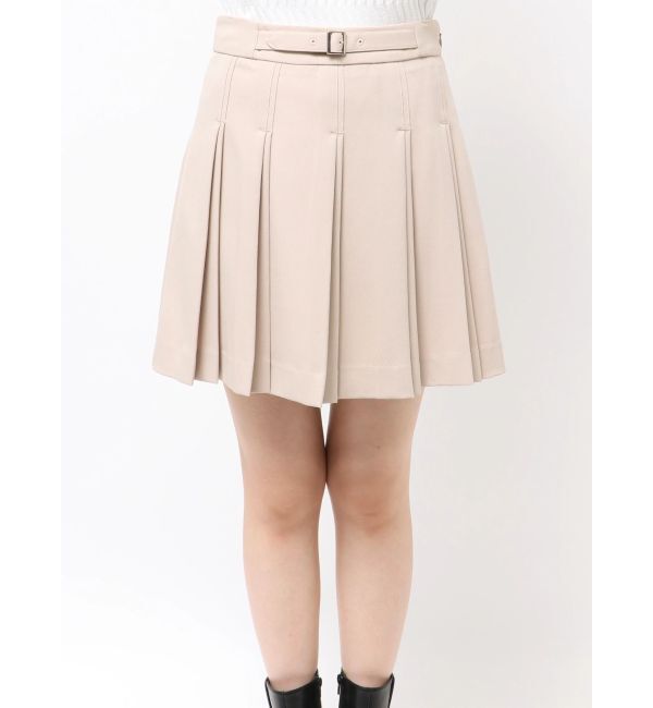 MURUA「ダブルプリーツミニスカート【セットアップ着用可】」|スカート|