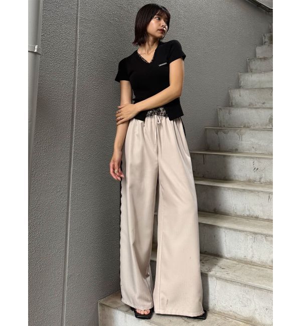 MURUA「サイドレースラインパンツ」|その他|