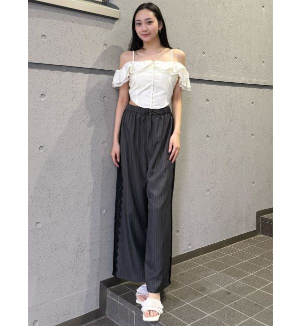 MURUA「サイドレースラインパンツ」|その他|