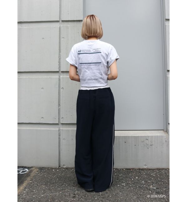 Ungrid「USPS別注バック ロゴTee」|Tシャツ・カットソー|