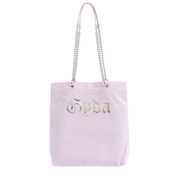 GYDA「GydaチェーントートBAG【WEB限定】」|トートバッグ|パープル