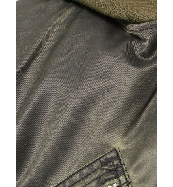 GYDA「pigment processed hoodieブルゾン」|ブルゾン・スタジャン|