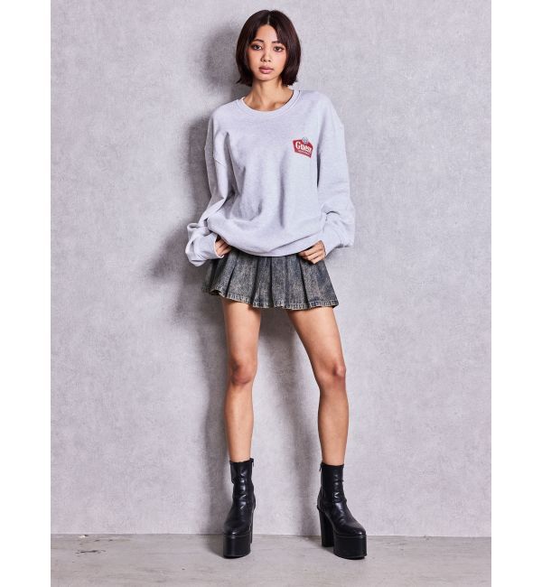 GYDA「GUESS GJ CN REG ROYAL CREWNECK」|スウェット・ジャージ|