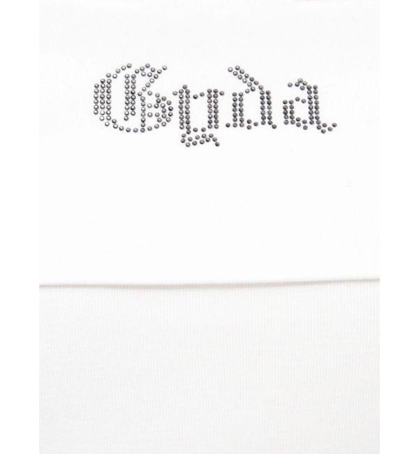 GYDA「Gyda bijouサイドラインオフショルショートTOPS」|Tシャツ・カットソー|