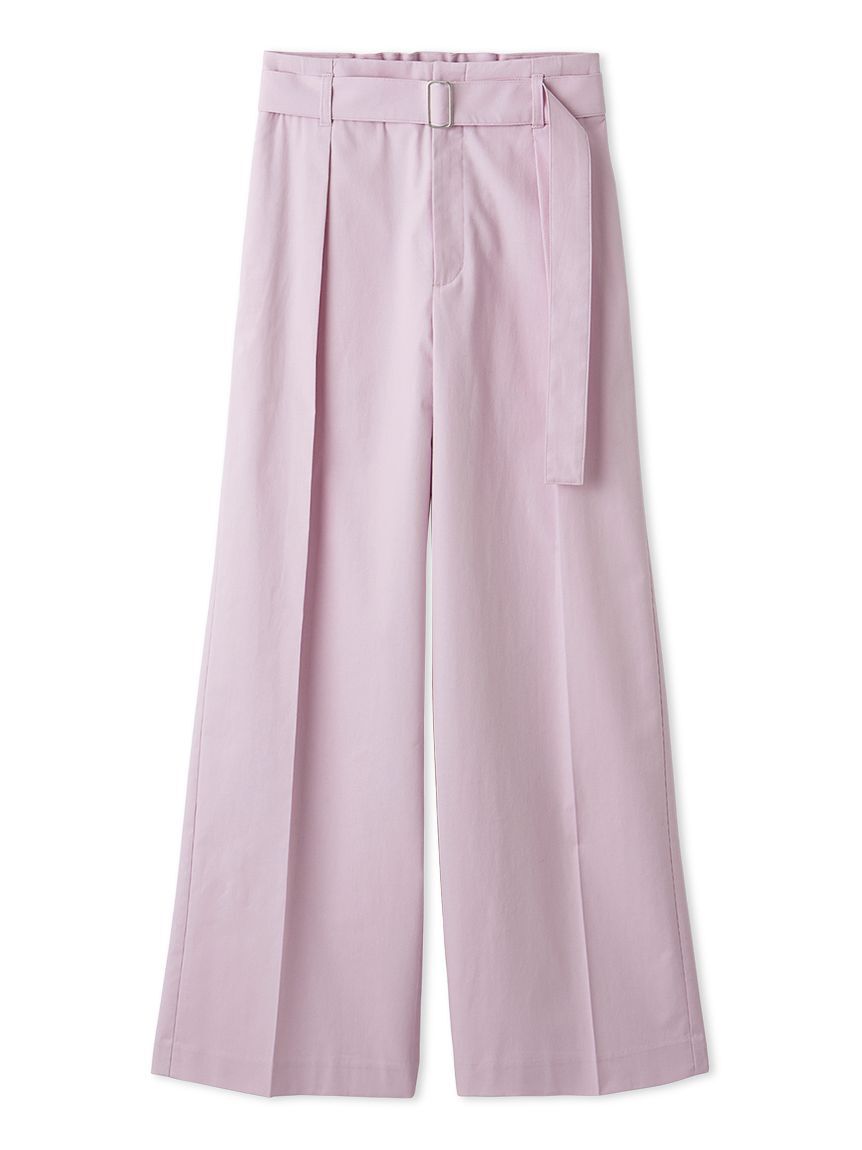 Mila Owen「【MILA PANTS】【UVカット】マルチファンクションセミワイドタックパンツ」|チノ|LAV