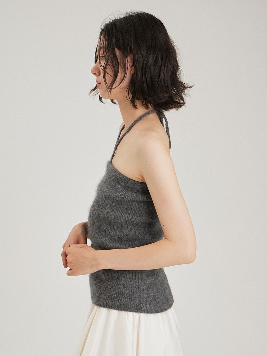 Mila Owen「wool100％ミンクタッチ2WAYニット」|キャミソール|