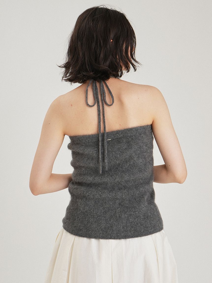 Mila Owen「wool100％ミンクタッチ2WAYニット」|キャミソール|