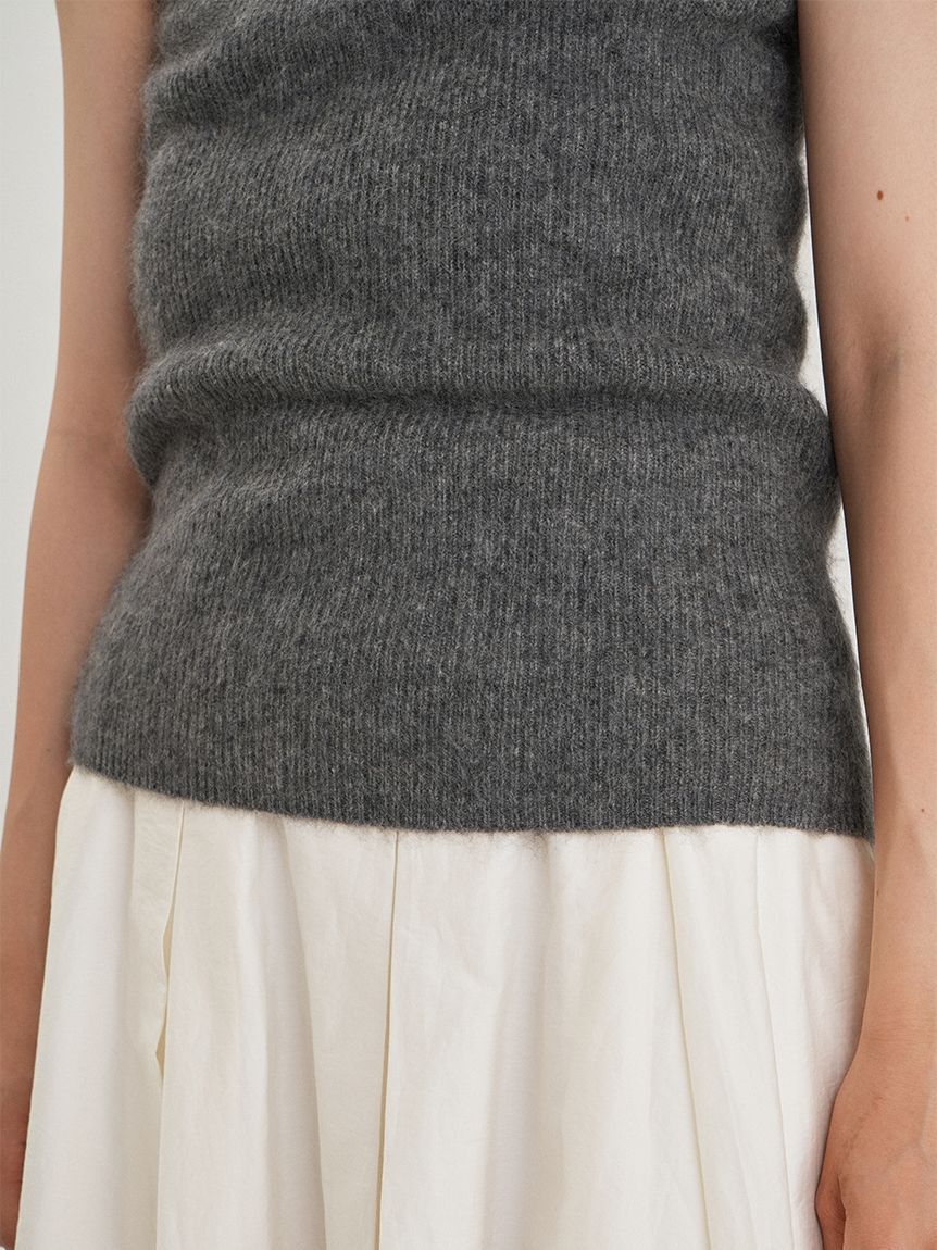 Mila Owen「wool100％ミンクタッチ2WAYニット」|キャミソール|