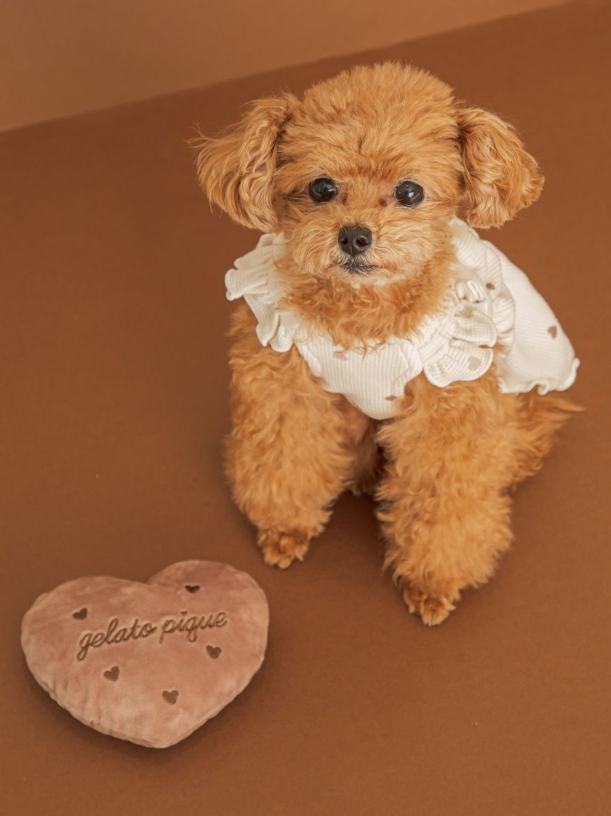  GELATO PIQUE CAT&DOG「【CAT&DOG】ハート柄フリルワンピース」|その他|