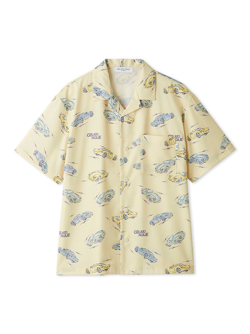 GELATO PIQUE HOMME「【HOMME】【接触冷感】スタービークル柄シャツ」|シャツ・ブラウス|