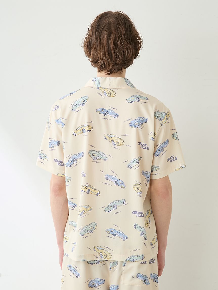 GELATO PIQUE HOMME「【HOMME】【接触冷感】スタービークル柄シャツ」|シャツ・ブラウス|