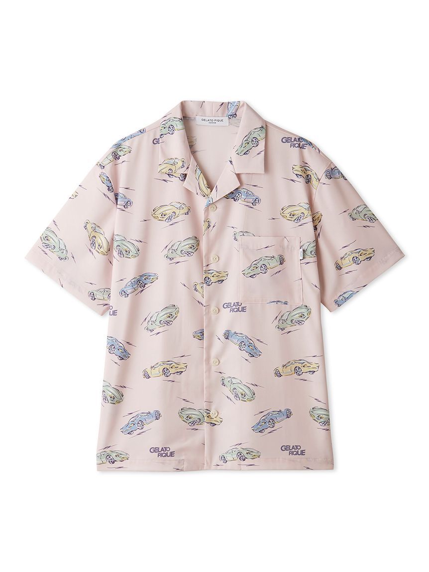 GELATO PIQUE HOMME「【HOMME】【接触冷感】スタービークル柄シャツ」|シャツ・ブラウス|PNK
