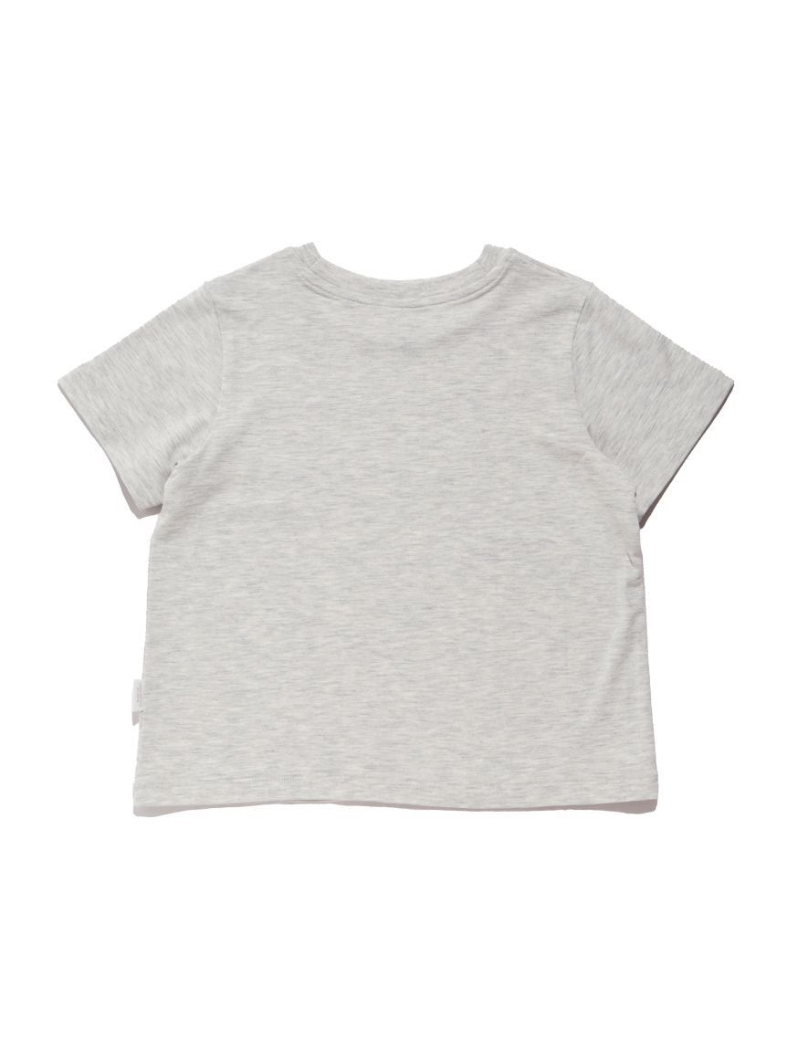 GELATO PIQUE KIDS & BABY「【KIDS】【接触冷感】スリーピングダイナソーワンポイントTシャツ」|ルームウェア|