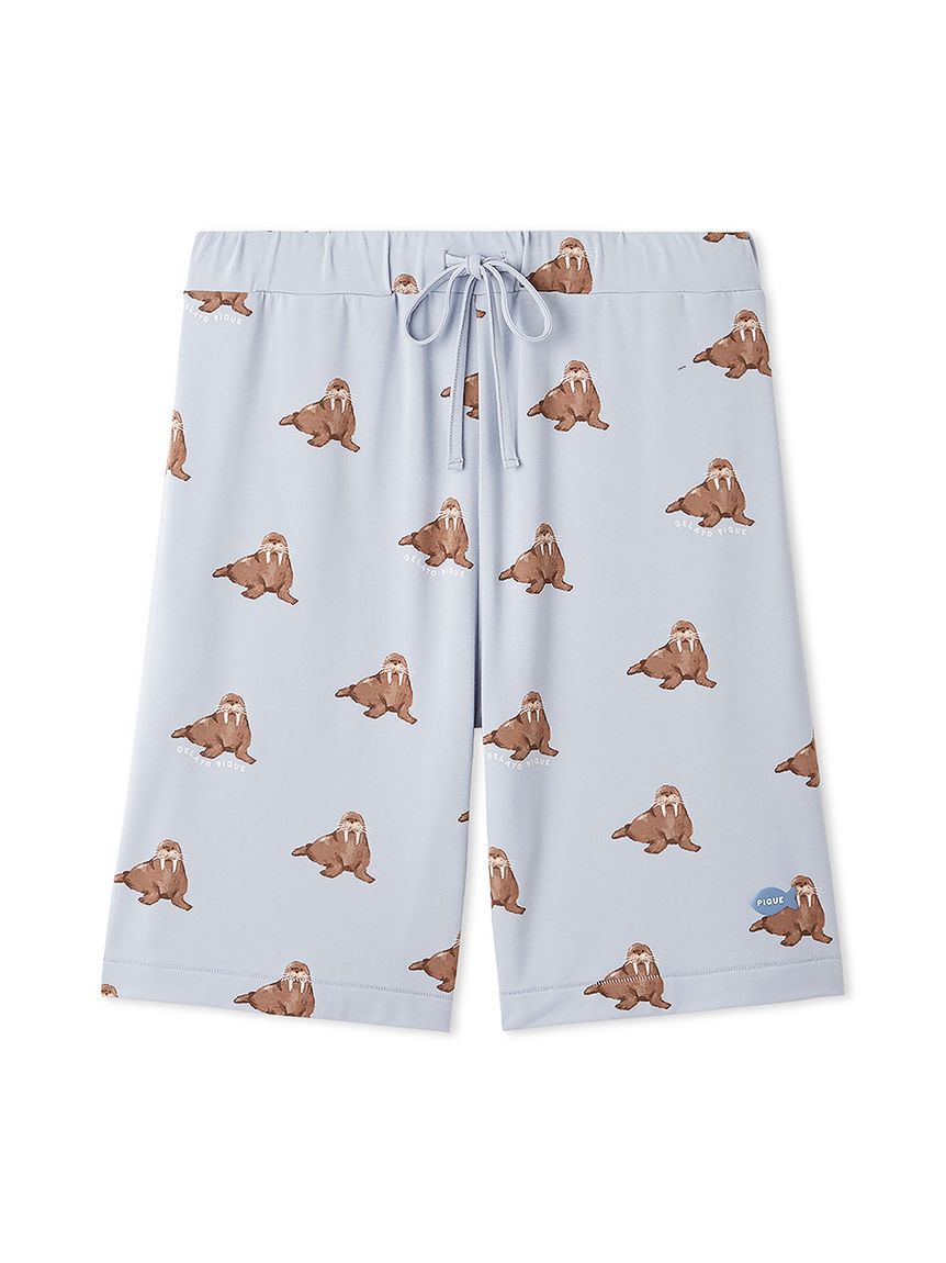 GELATO PIQUE HOMME「【HOMME】【接触冷感】シーアニマル柄ハーフパンツ」|その他|BLU