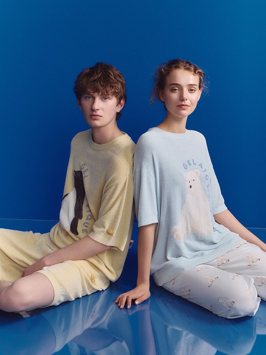 GELATO PIQUE HOMME「【HOMME】【接触冷感】スムーズィーliteシーアニマルジャガードハーフパンツ」|その他|