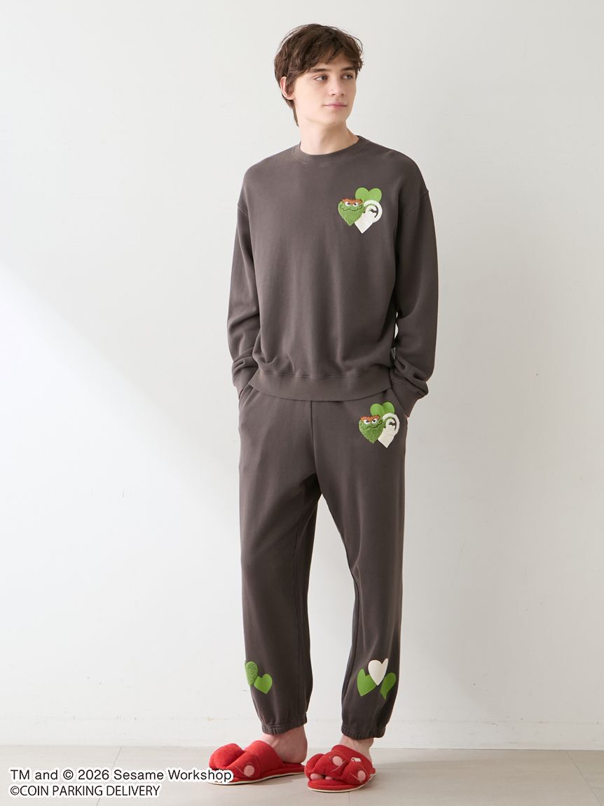 GELATO PIQUE HOMME「【SESAMESTREET&times;CPDHOOME meets GELATOPIQUE】コットン裏毛プリントプルオーバー」|プルオーバー|