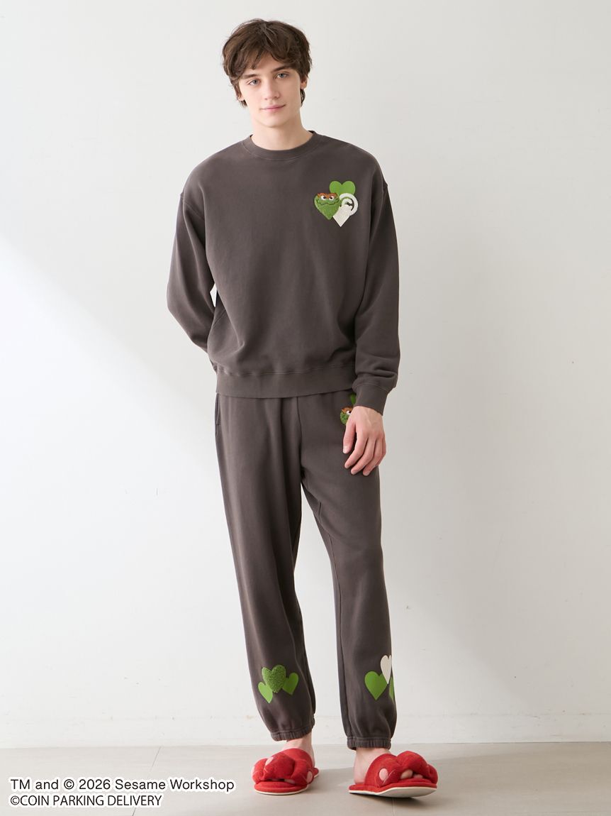 GELATO PIQUE HOMME「【SESAMESTREET&times;CPDHOOME meets GELATOPIQUE】コットン裏毛プリントプルオーバー」|プルオーバー|