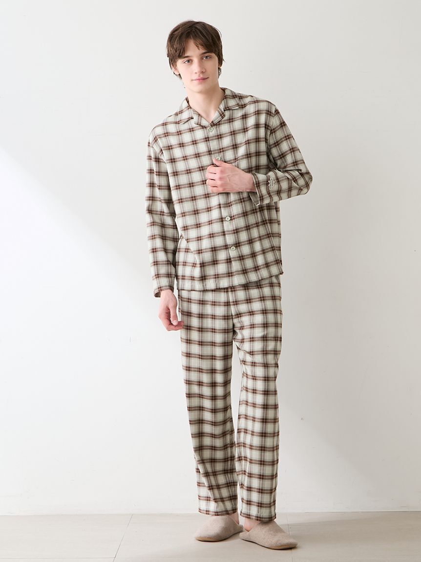GELATO PIQUE HOMME「【HOMME】ソフトツイルチェックシャツ」|シャツ・ブラウス|