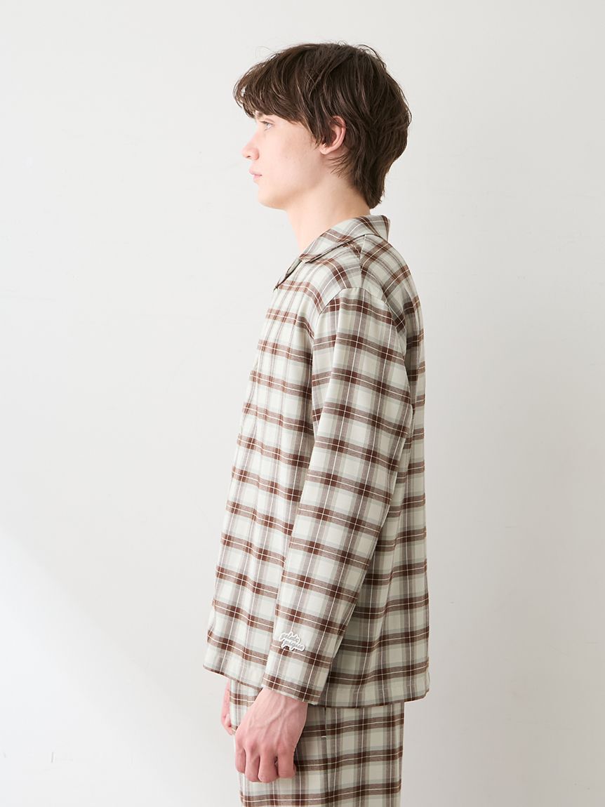 GELATO PIQUE HOMME「【HOMME】ソフトツイルチェックシャツ」|シャツ・ブラウス|