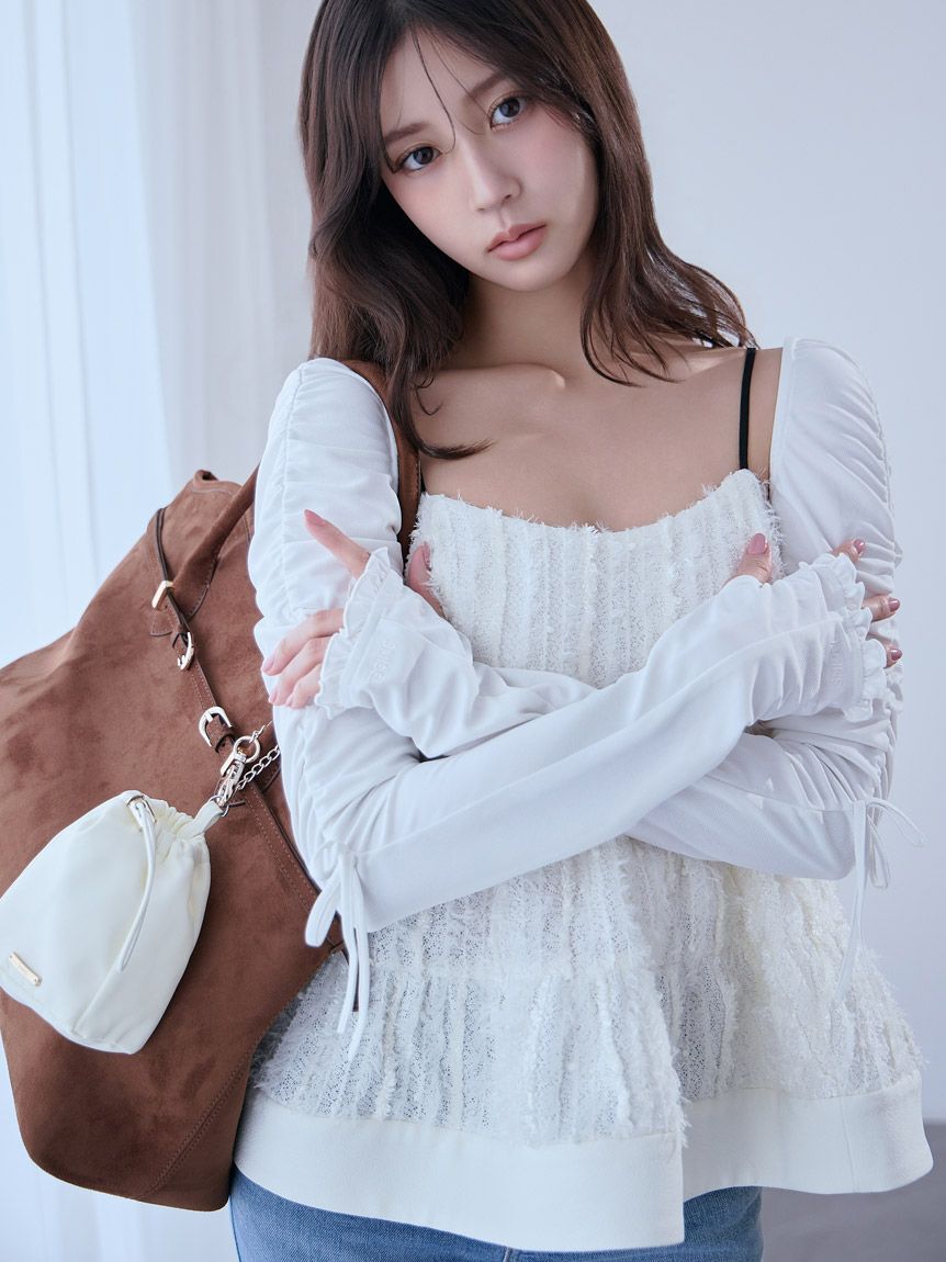 SNIDEL「【WEB限定カラーあり】ソフトベルトトートバッグ」|トートバッグ|