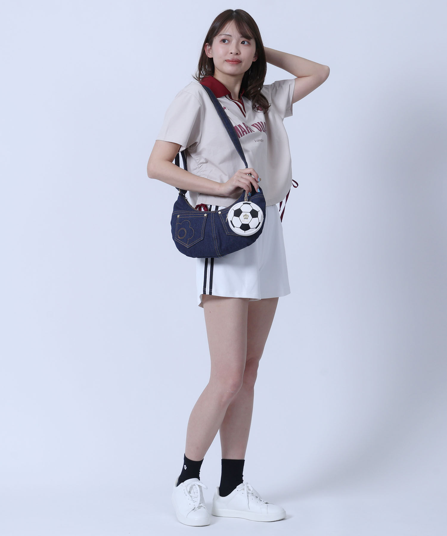 MARY QUANT「ジーンズポケットデザイン ショルダー」|ショルダー・メッセンジャー|