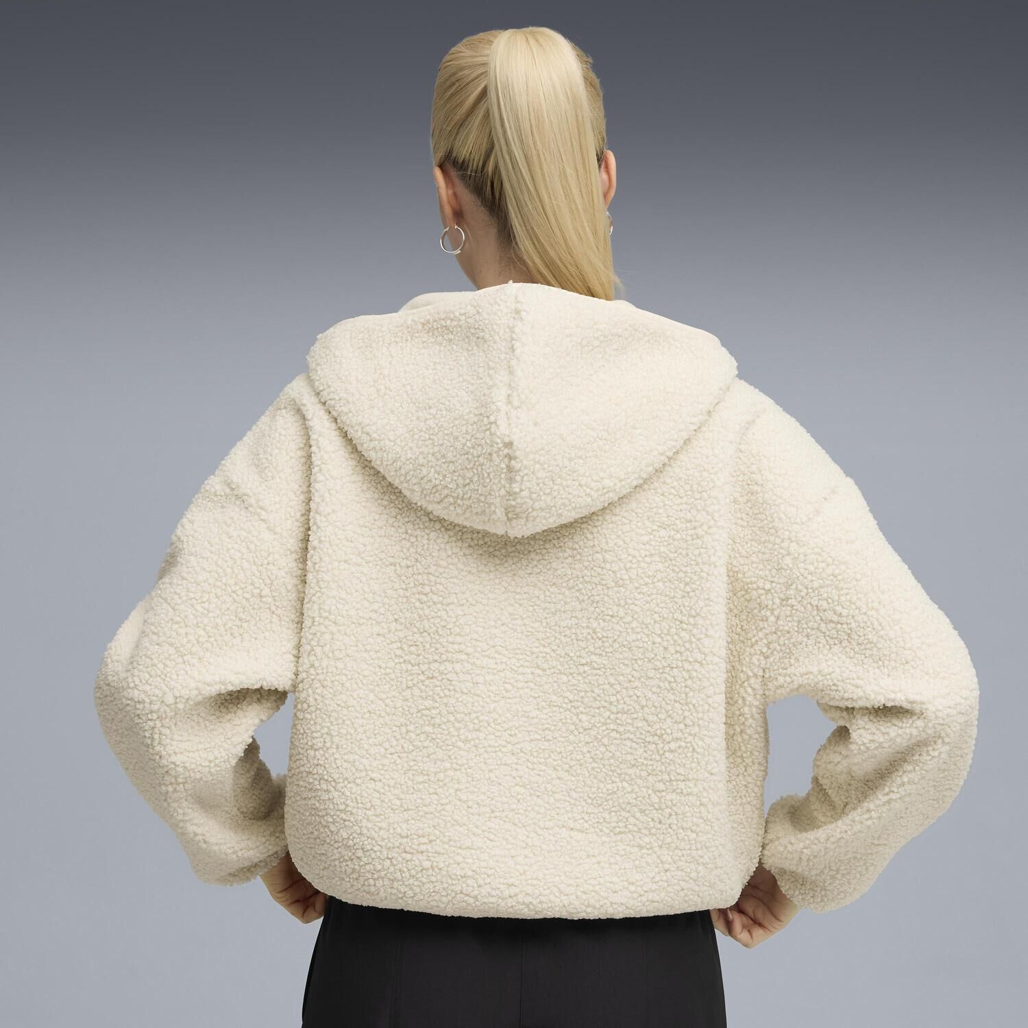 PUMA「【PUMA ｳｪｱ】W W.ESS OS POLAR F HOODIE」|パーカー|